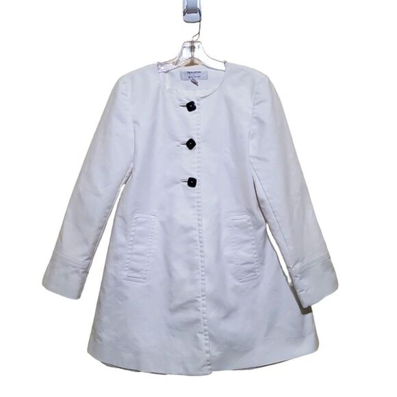 Pendleton White Women's Coat Sz Medium - Picture 1 of 8